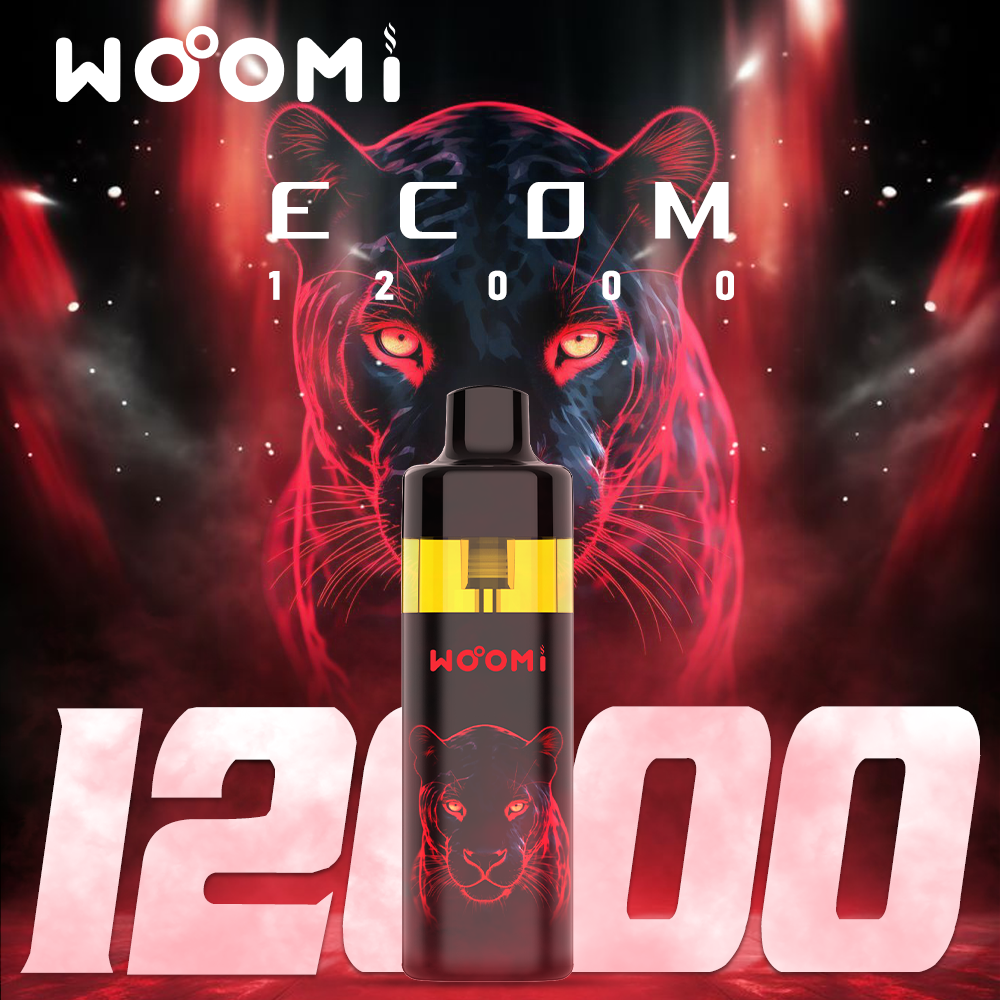 (New Product) Woomi ECOM 12000 Refillable Pod Kit Vape (10pcs)