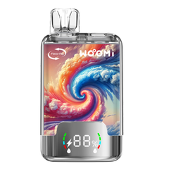 (Novo produto) Woomi Dual Tank Flavour 20K Puff Vape (5 unidades)