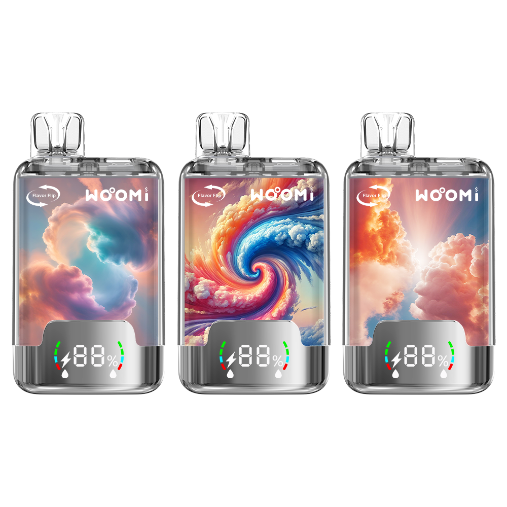 (New Product) Woomi Dual Tank Flavor 20000 Puff Vape (5pcs)