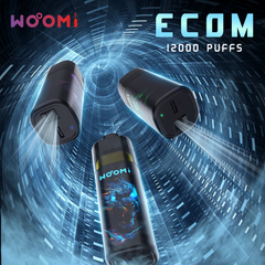 (New Product) Woomi ECOM 12000 Refillable Pod Kit Vape (10pcs)