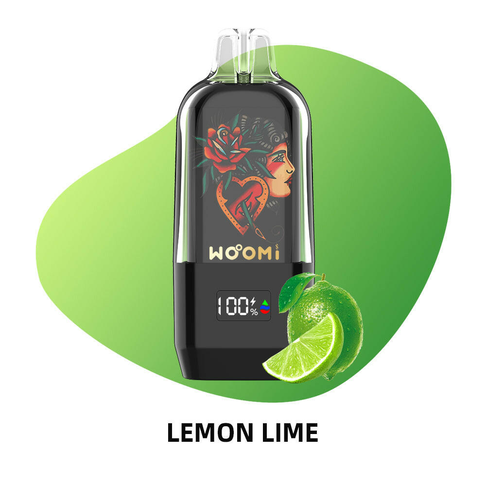 Woomi Halo 15000 Puffs Disposable Vape Lemon Lime