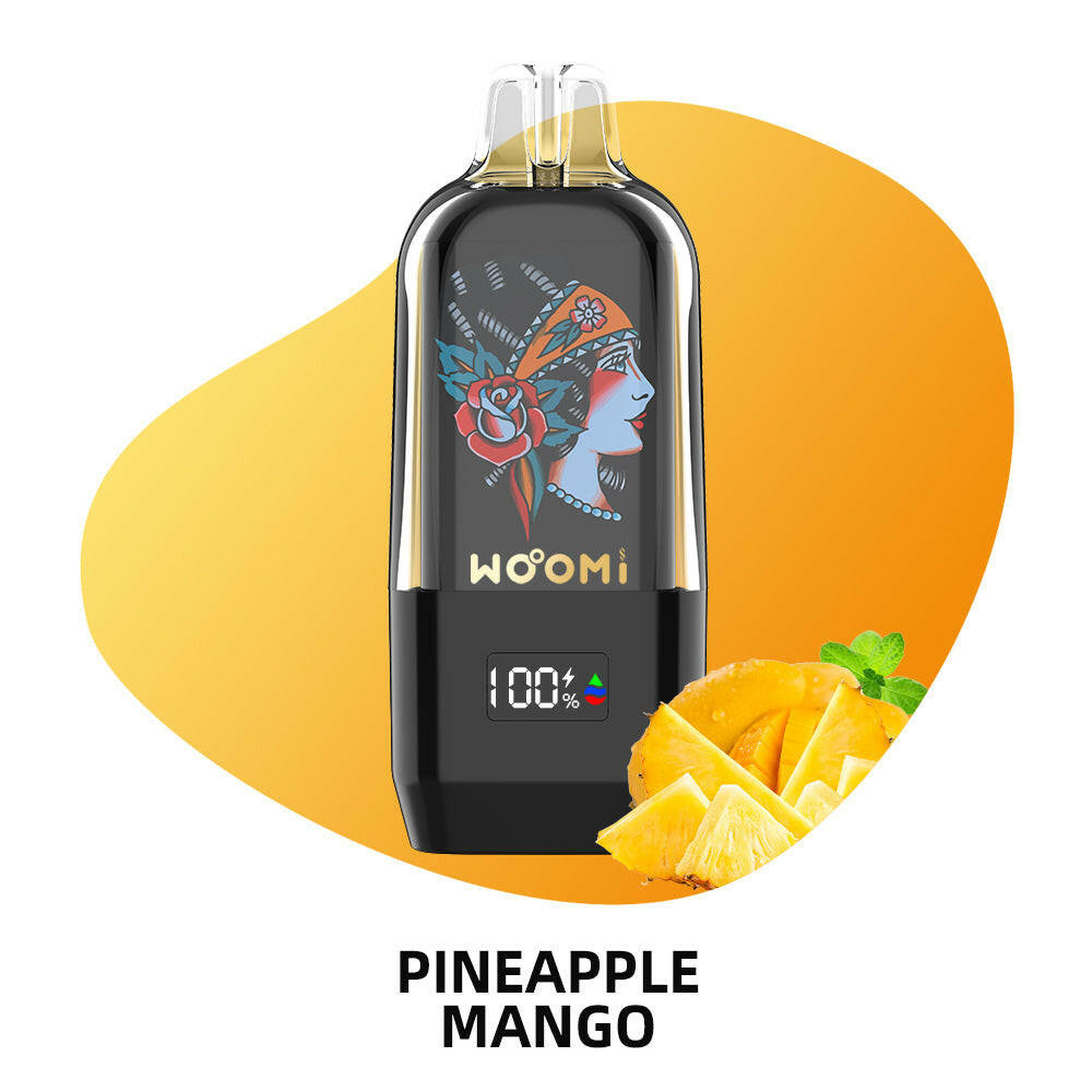 Woomi Halo 15000 Puffs Disposable Vape PINEAPPLE MANGO