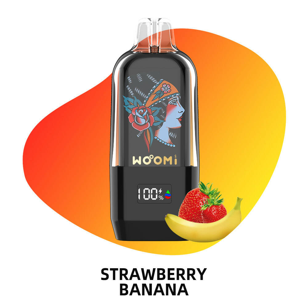Woomi Halo 15000 Puffs Disposable Vape STRAWBERRY BANANA