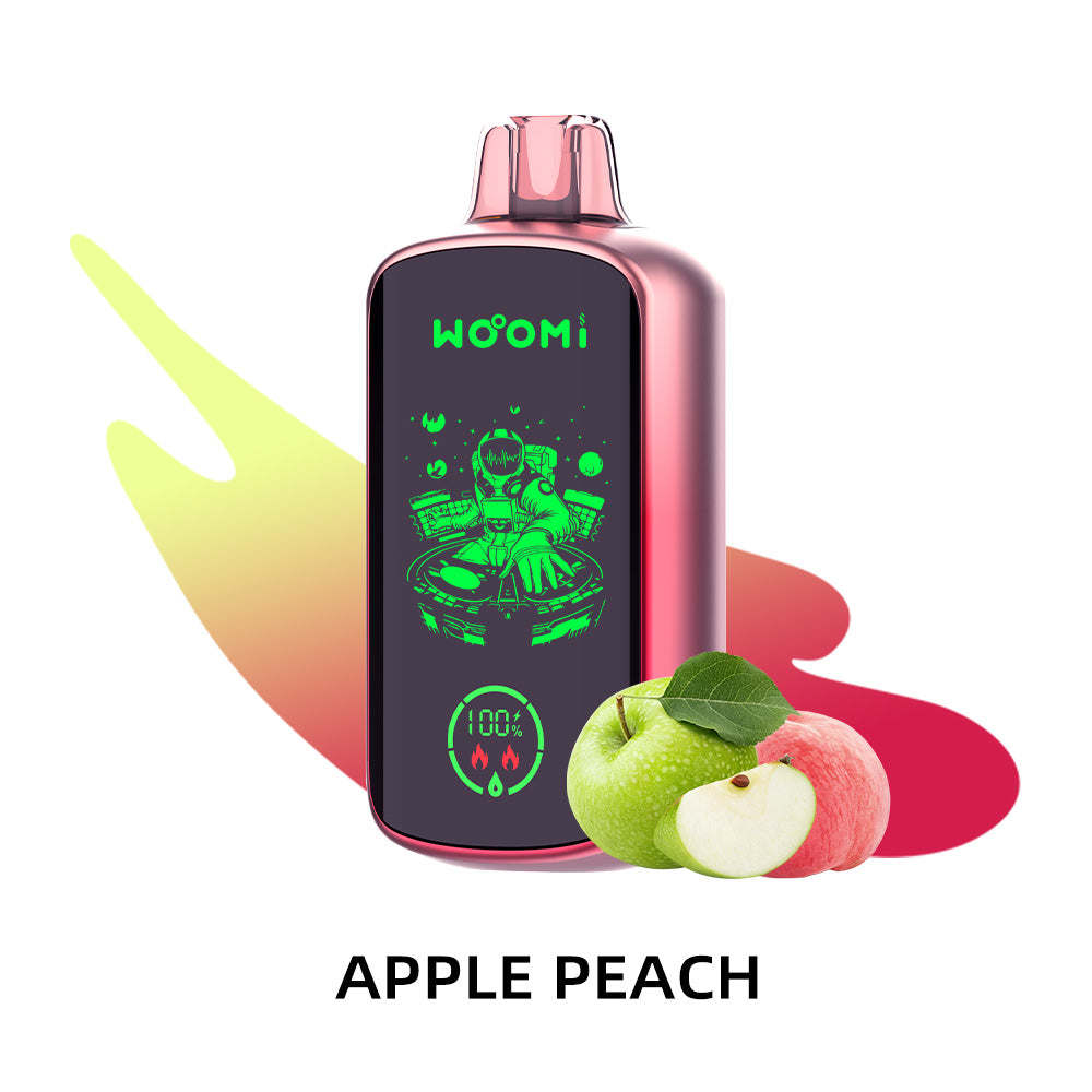 Woomi Play 22000 Disposable Vape APPLE PEACH