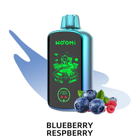 Woomi Play 22000 Disposable Vape BLUEBERRY RESPBERRY