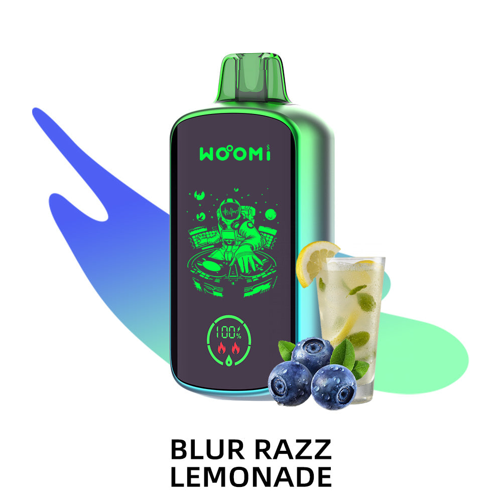 Woomi Play 22000 Disposable Vape BLUR RAZZ LEMONADE