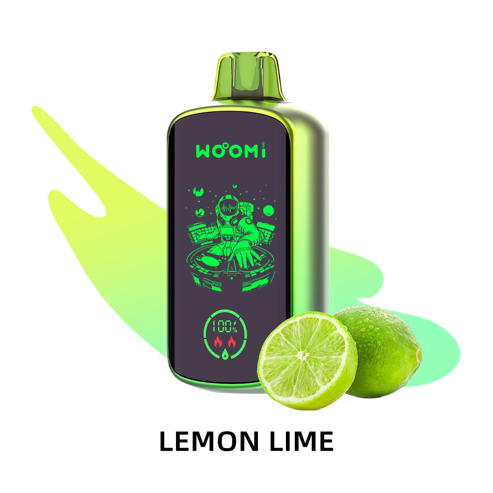 Woomi Play 22000 Disposable Vape LEMON LIME